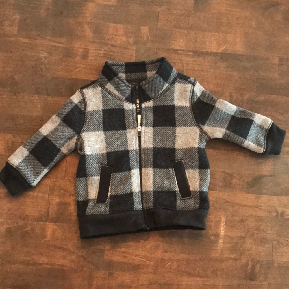 OshKosh checkered jacket - 6 months